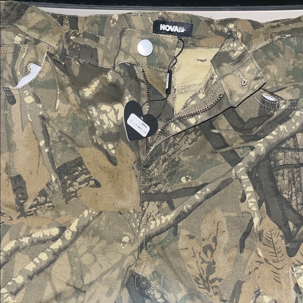 Fashion Nova Kids Forest Camo Jeans